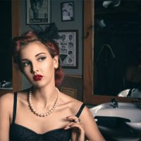 Pin-up boudoir with Sara Stacy Child